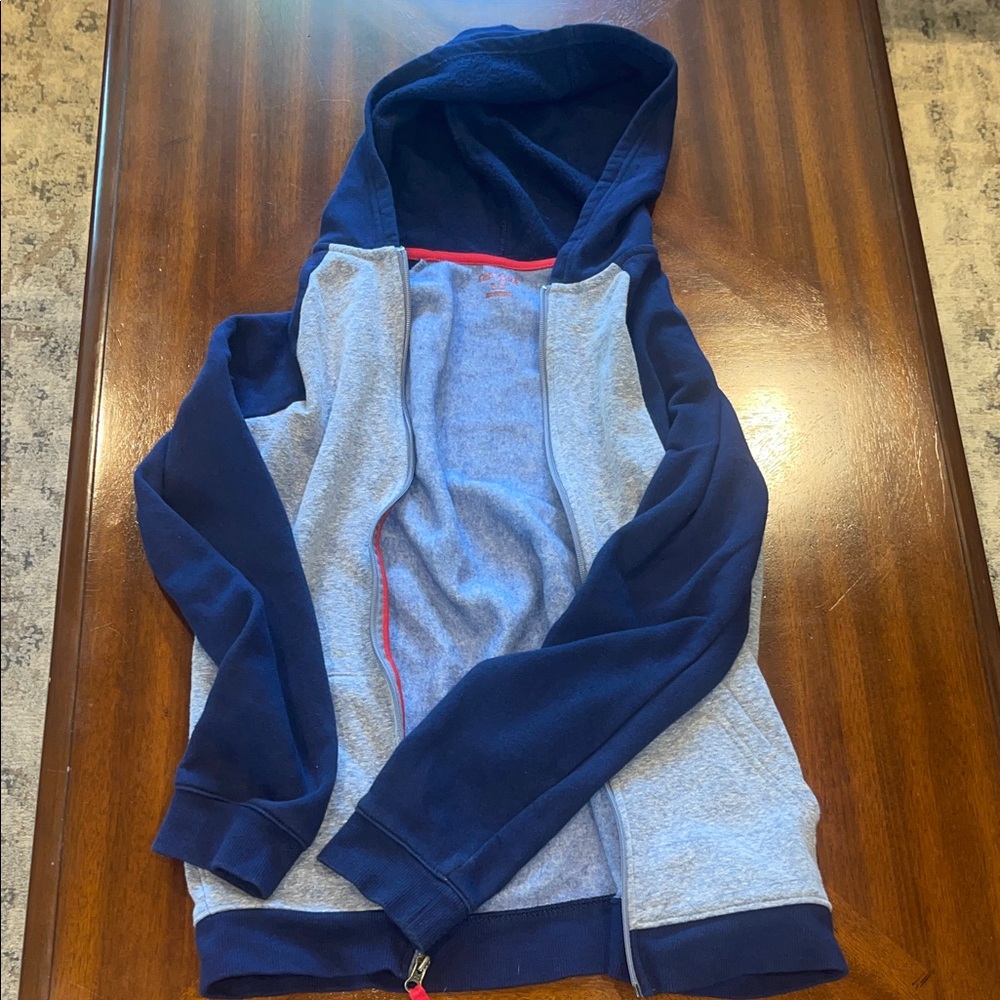 Cat & Jack Navy and Gray Kids Hoodie